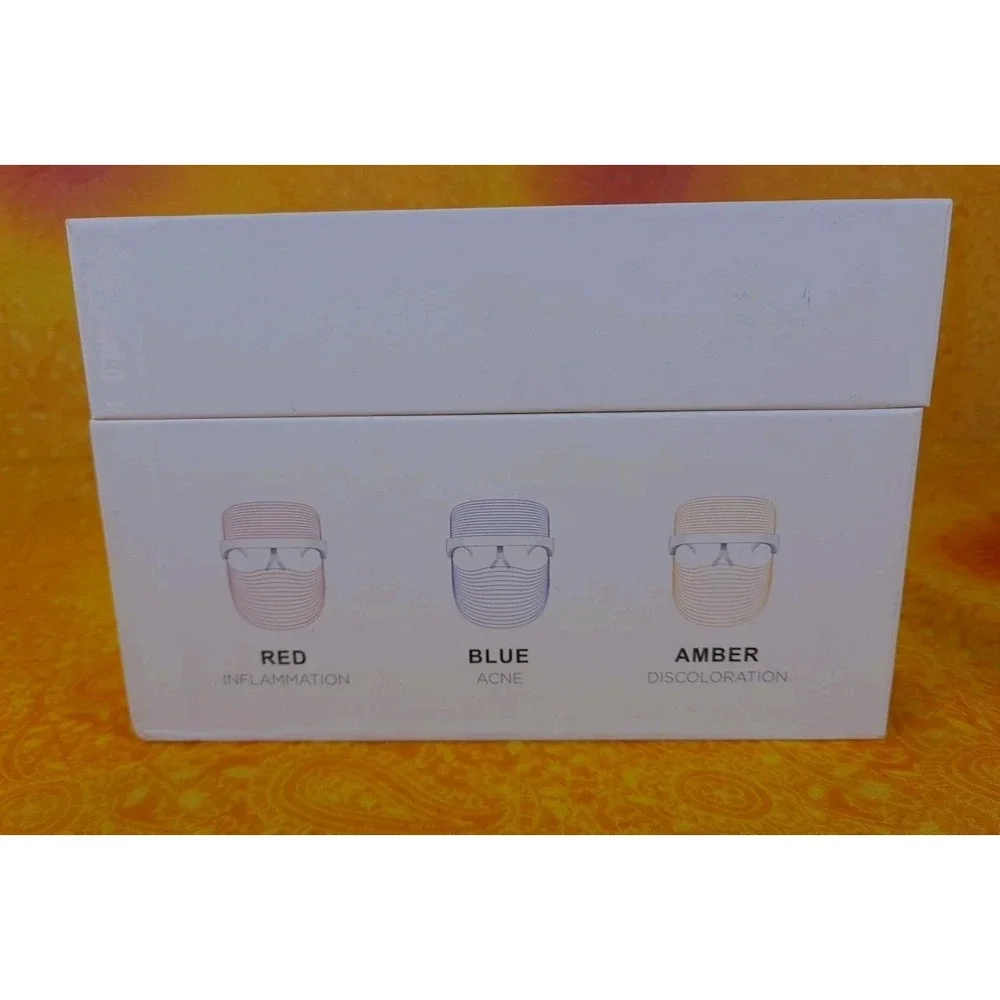 DMH Aesthetics LED Facial Light Shield Mask‎ Anti-Aging Inflammation New In Box